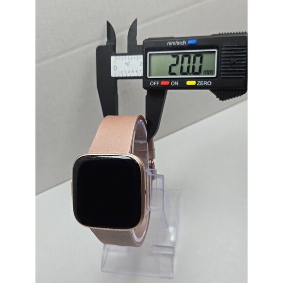 Fitbit Versa 2 Smartwatch Pink 40mm Alexa WR50M Always On Display No Charger - Picture 6 of 10